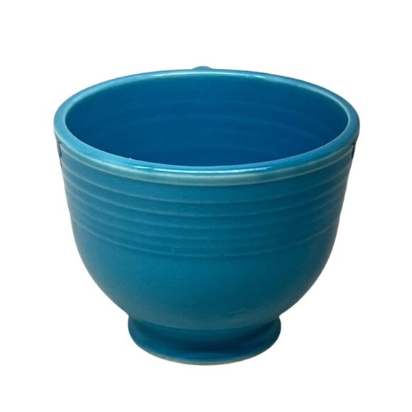 Vintage Homer Laughlin Fiesta Fiestaware Turquoise Ring Handle Cup - Picture 4 of 8